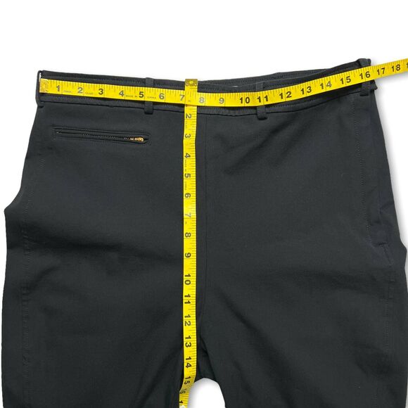 Tory Burch SIZE 12 High Rise Stretch Breech Black Equestrian Riding Pant - Picture 5 of 12